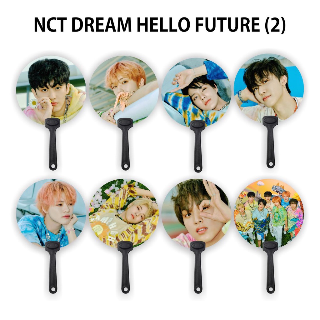 (READY STOCK) KIPAS TANGAN / HANDFAN NCT DREAM HELLO FUTURE 2 -  SOUVENIR KPOP MURAH UNOFFICIAL