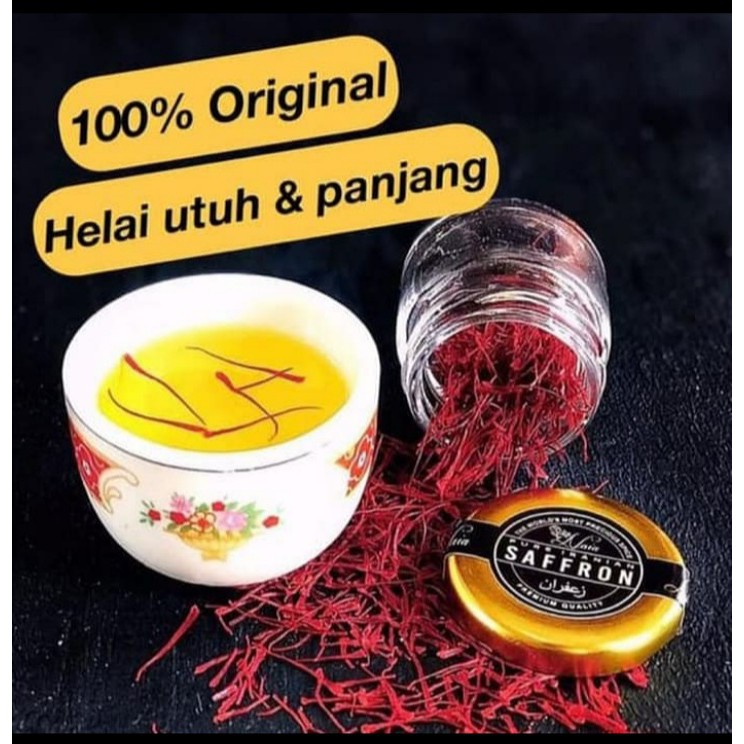 

Naia Saffron 0,5 gr Asli Iran 100% Super Negin Kualitas terbaik Grade tertinggi