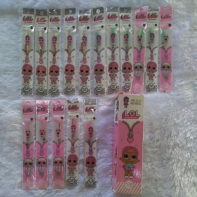 

Refill isi Pulpen motif LOL
