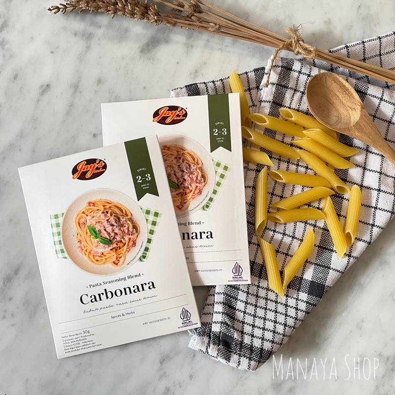 

[JAYS] Carbonara / Cajun Seasoning 30 gr