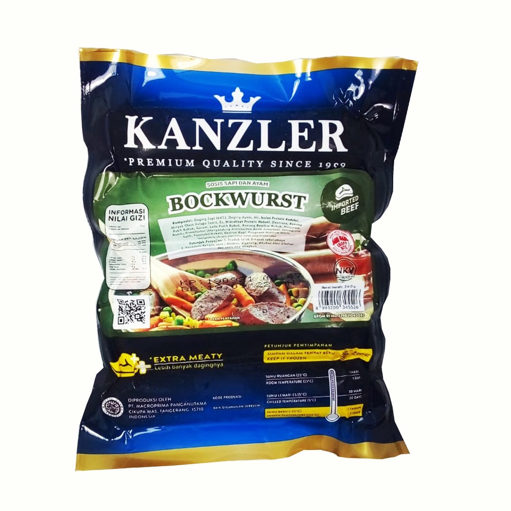 

KANZLER BOCKWURST 360G