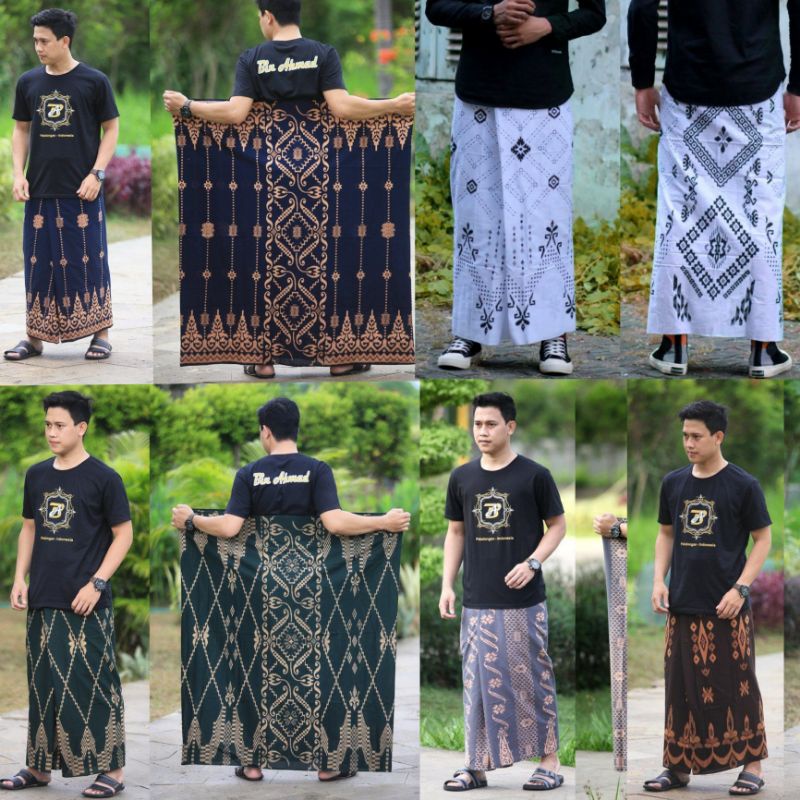 Sarung Palaikat Bawahan Muslim Sarung Santri Pria El rumy Terbaru Fashion Muslim cowok KSI