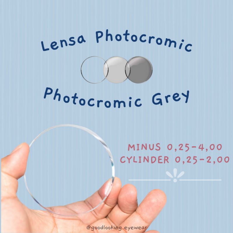 Lensa Photocromic (Photocromic Grey)