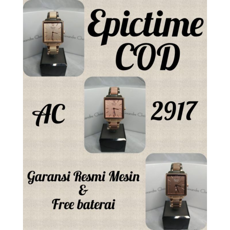 Jam Tangan Wanita Alexandre Christie 2917 AC2917 AC 2917