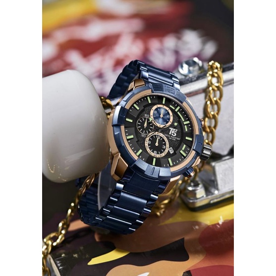 Jam Tangan Pria/Wanita T5 H 3815G ORIGINAL ✅