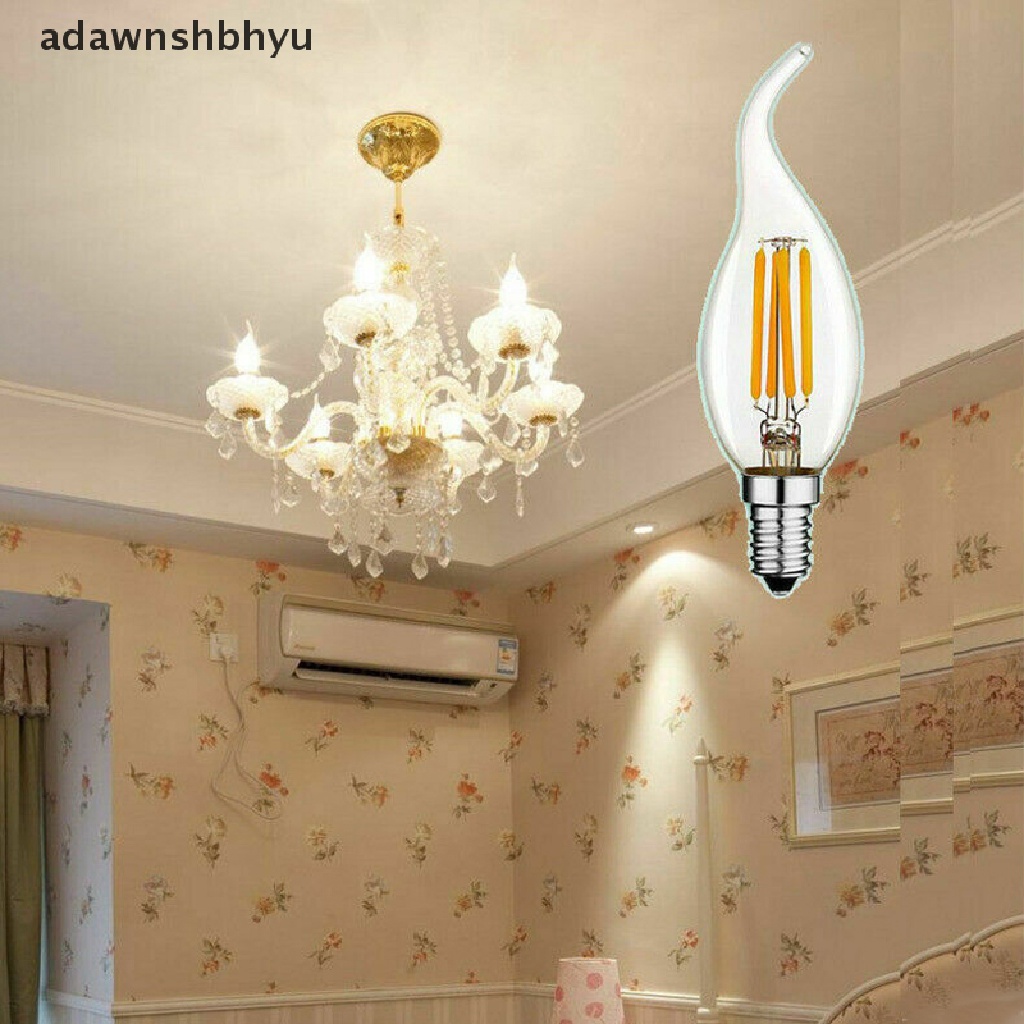 (adawnshbhyu) Bohlam Lampu Pijar E14 LED 2W 4W 6W 220V 240lm Model Retro