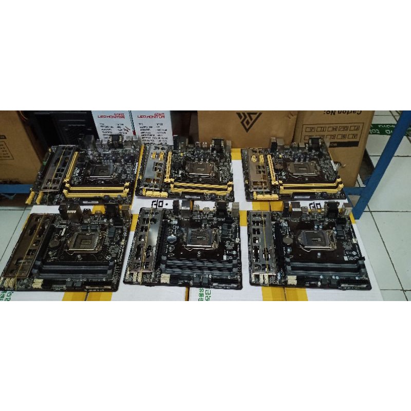 mobo gigabyte B85 socket 1150 4slot ram