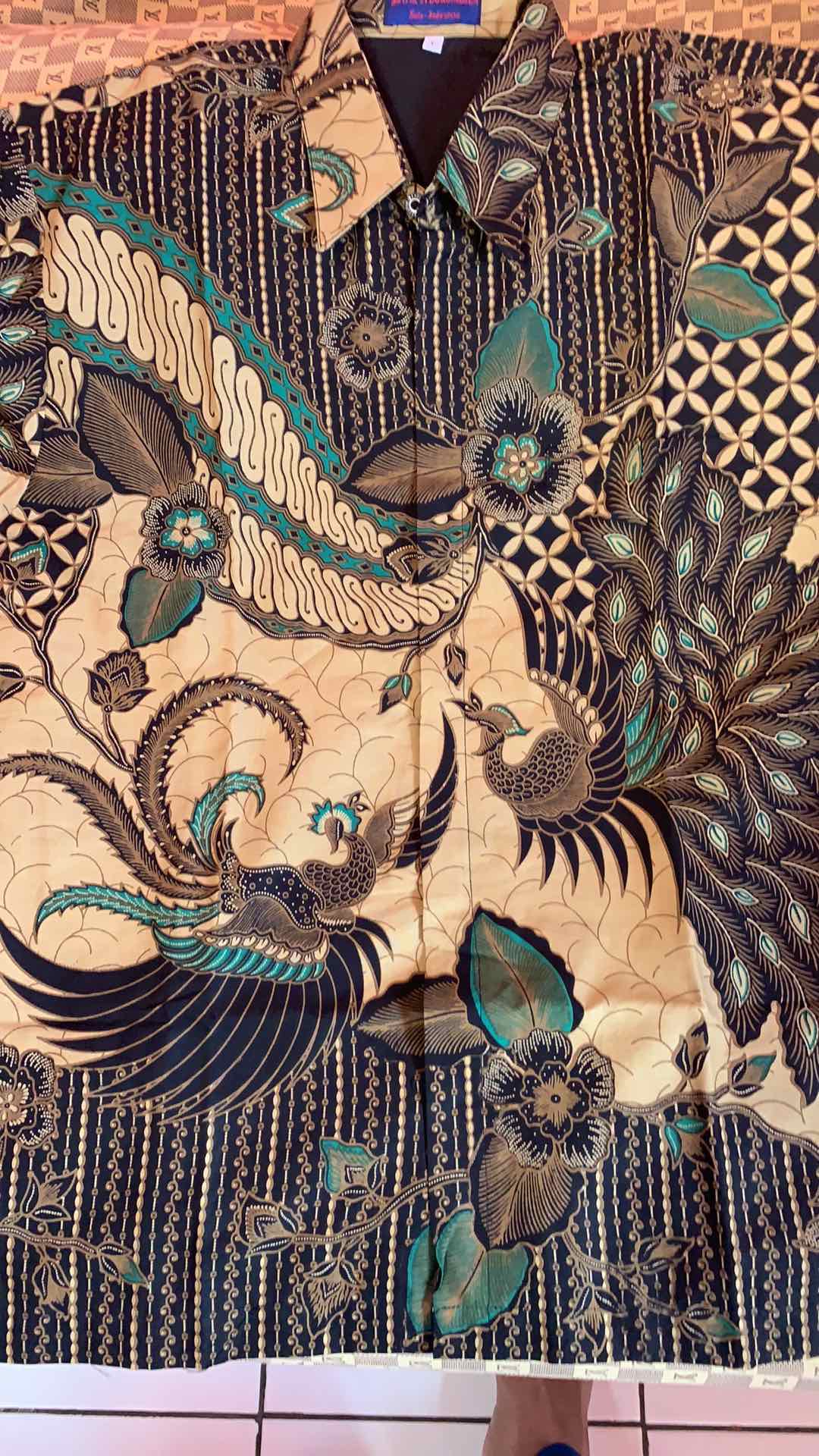 Premium Batik Prabu Batik Pria Lengan Panjang Lapis Furing Batik Solo Ndoromesem