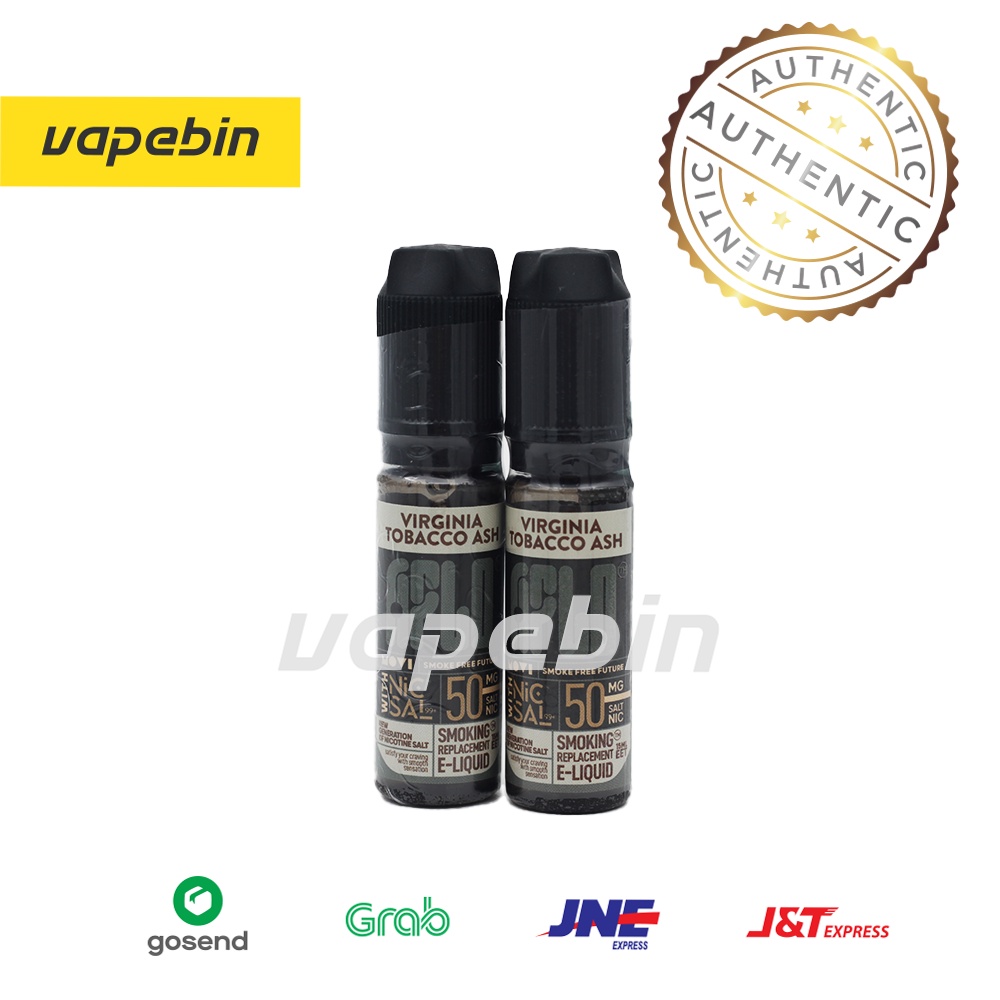 LIQUID AFLO VIRGINIA TOBACCO ASH SALT NIC - AFLO TOBACCO - 15ML