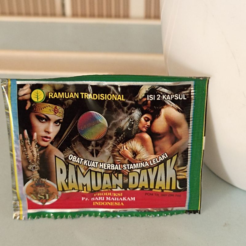 KAPSUL-RAMUAN-DAYAK-OBAT KUAT & TAHAN LAMA (1 Sachet)