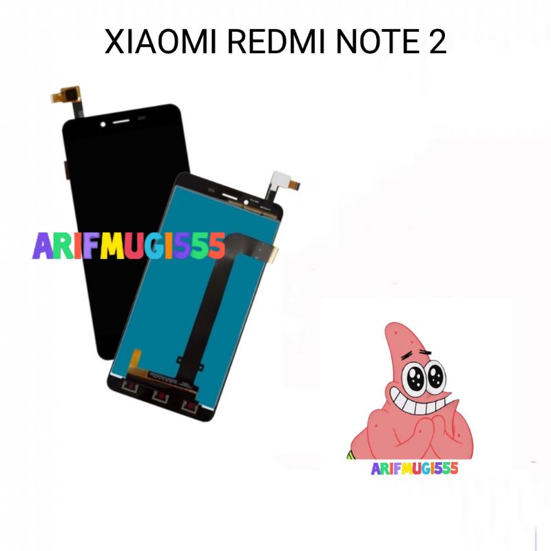 LCD Fullset Touchscreen Xiaomi Redmi Note 2 Original