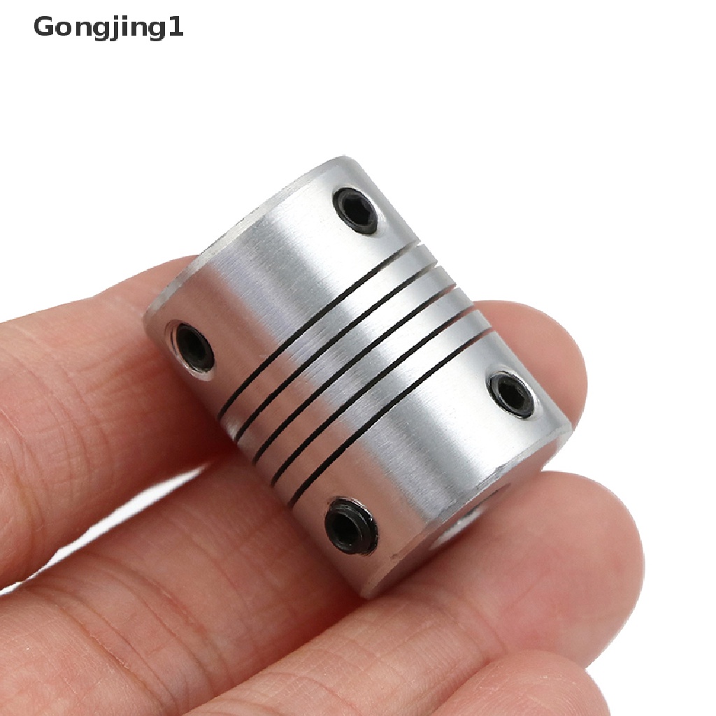 Gongjing1 1Pc coupler Konektor shaft flexible Untuk motor CNC