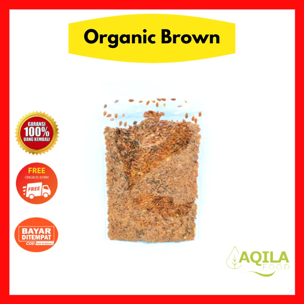 

Organic Brown Flaxseeds