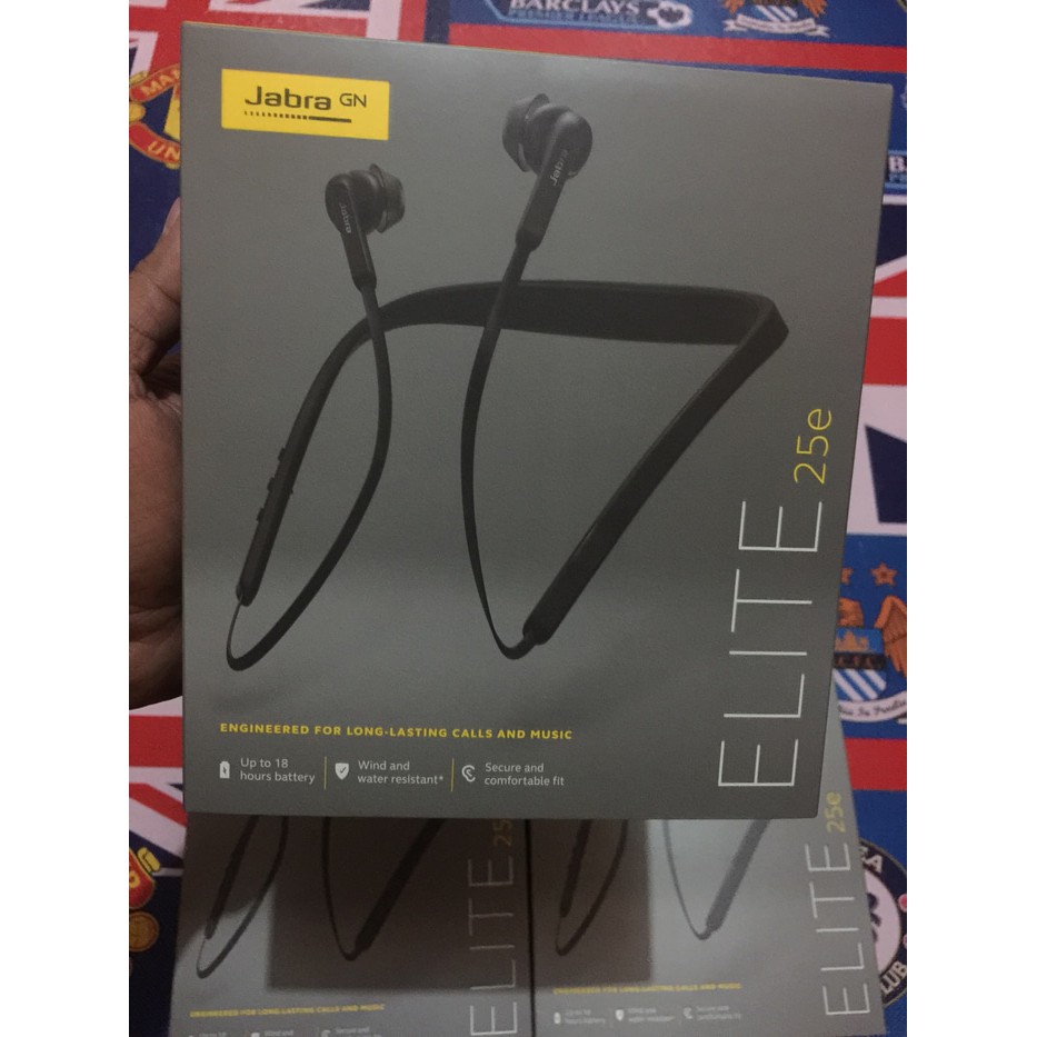 Original  Jabra Elite 25E Black  Berkualitas