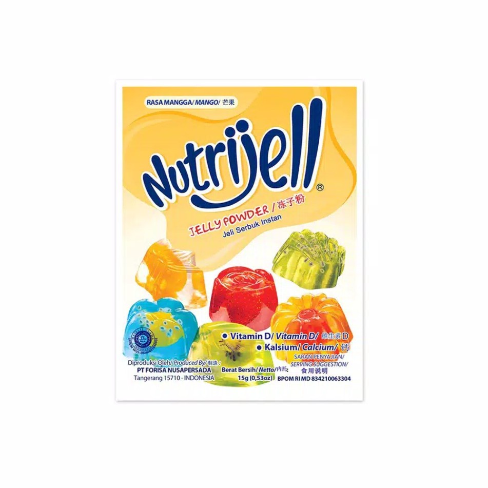 NUTRIJELL 15gr MANGO