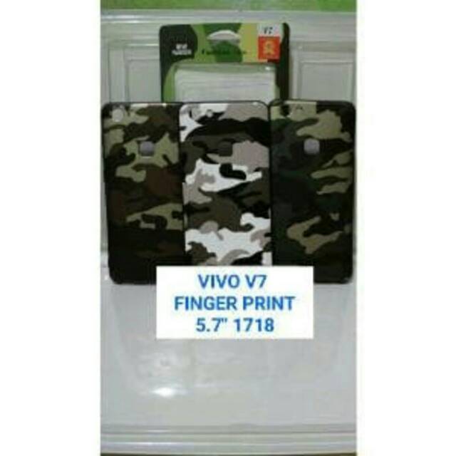 Case Matte Army VIVO V7 2017 Anti Minyak Softcase SoftShell