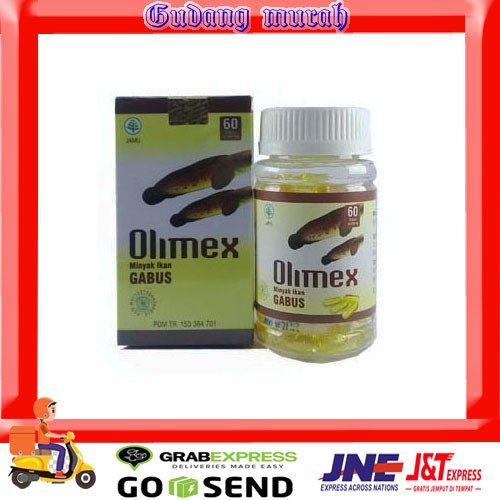Kapsul minyak ikan gabus albumin Olimex