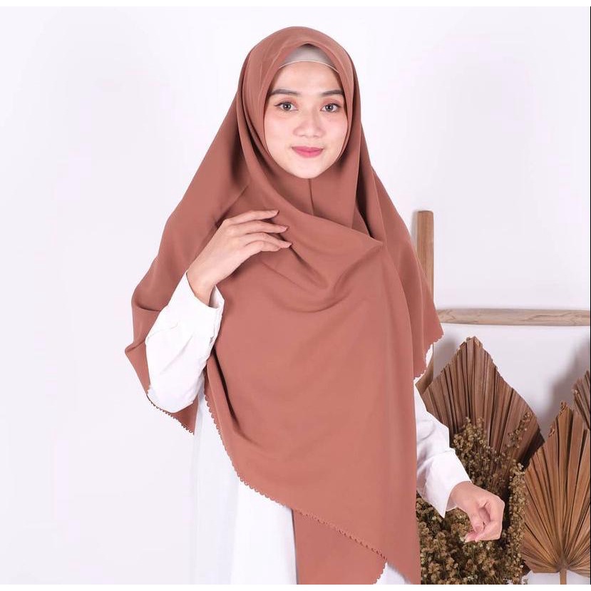 [PROMO] hijab bella laser cut JUMBO 130x130/ Kerudung Segi empat laser JUMBO / Jilbab Warna Terlengkap Model Laser Cut di Pinggir Kain - afifah_id_store