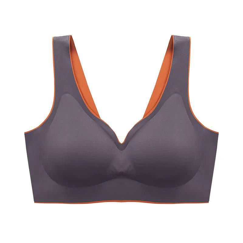 [ LINGERIE MASTER ] - (B-20) Bra Sport BH yoga lari Wanita dengan Model Kualitas Tinggi Lingerie untuk / ZERO FEEL BH Import-B-20 Gray