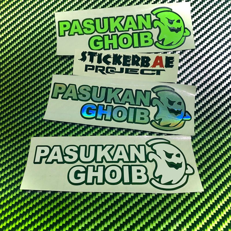 stiker pasukan ghoib sticker cutting sticker motor #pasukanghoib