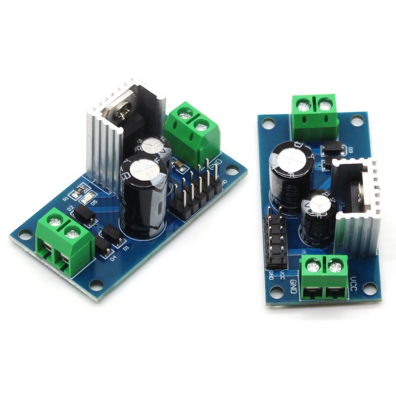 {LUCKID}LM7805 DC 5V Three Terminal Voltage Regulator Power Supply Stabilizer Module