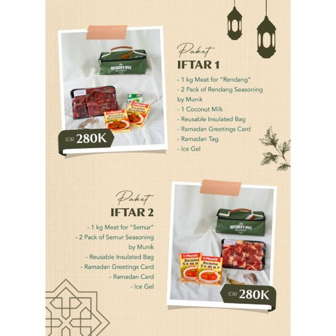 

Hampers Lebaran / Parcel Idul Fitri Daging Rendang Semur - Tbw X Munik Charityystore