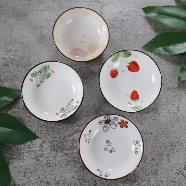 Piring Sambal Keramik Motif Sauce Dish Shopee Indonesia Piring Sambal Keramik Motif Sauce Dish Shopee Indonesia