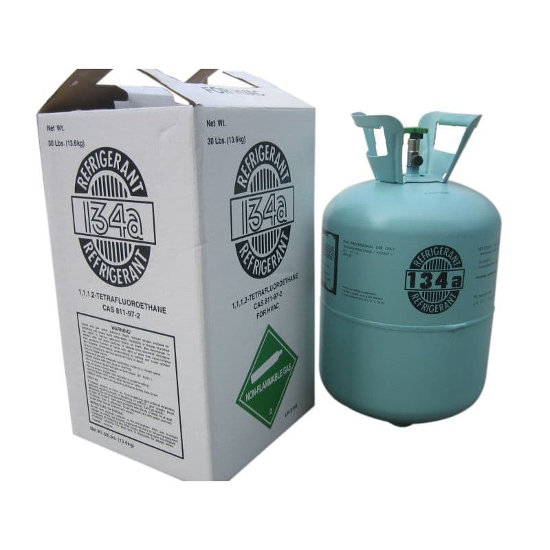 Refrigeran R134a MURNI Refrigerant Tabung 1 Can 13,6 Kg 1 Can 13.6 Kg