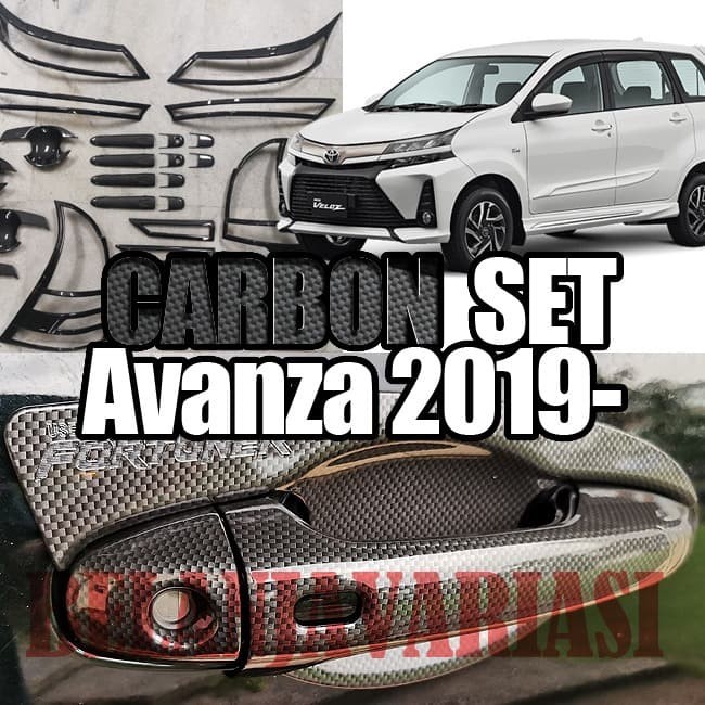 Carbon Set Avanza 2019 Garnish Carbon Daytona