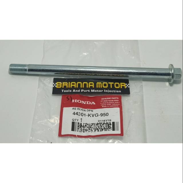 AS RODA DEPAN BEAT FI VARIO 125 150 ORI HONDA 44301 KVG 950