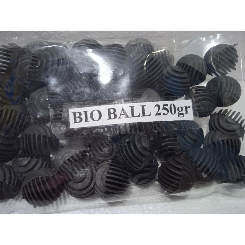 Bio Ball Bio Filter Rumah Bakteri(Repack 100 &amp; 250gr)