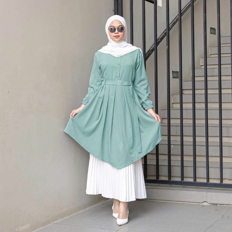 TUNIK ZUVIA / TUNIK NEDA / TUNIK SYAR'I / FASHION MUSLIMAH