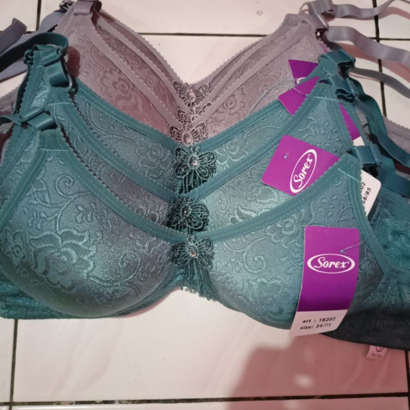 Bra sorex#BH sorex# busa tipis tanpa kawat