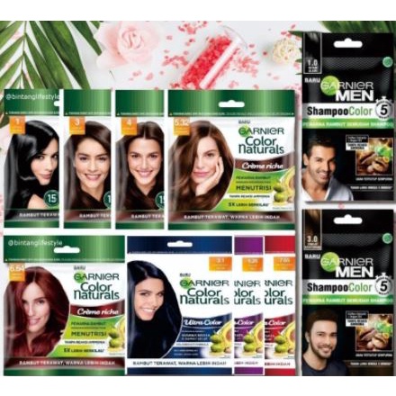 TerlarisPewarna Rambut/GARNIER COLOR NATURAL / GARNIER SACHET PEWARNA RAMBUT