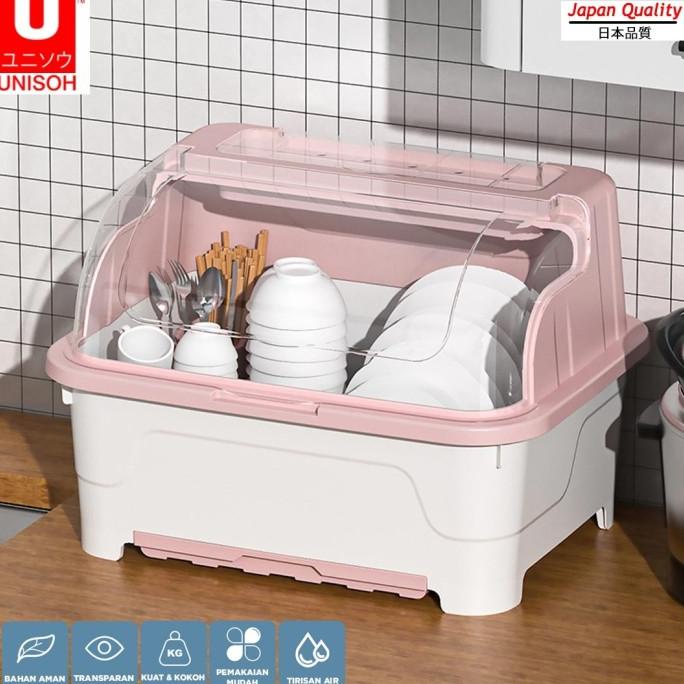 UNISOH RAK PIRING MANGKOK PLASTIK UKURAN KECIL