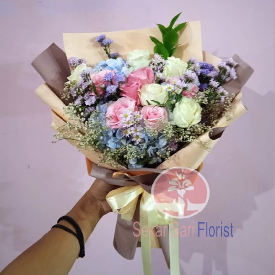 

bouquet mawar segar