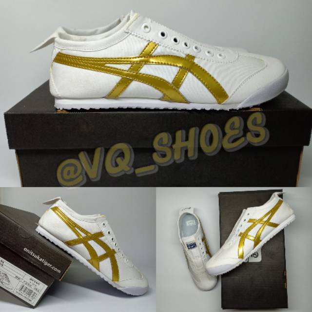 ASICS TIGER ONITSUKA UNISEX WHITE GOLD