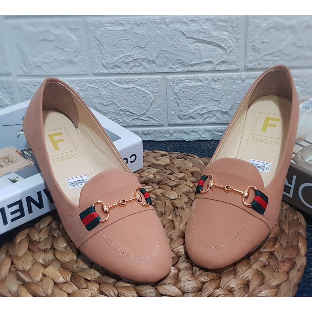 BIG SALE RAMADHAN FOTO ASLI FLATSHOES WANITA TY 011