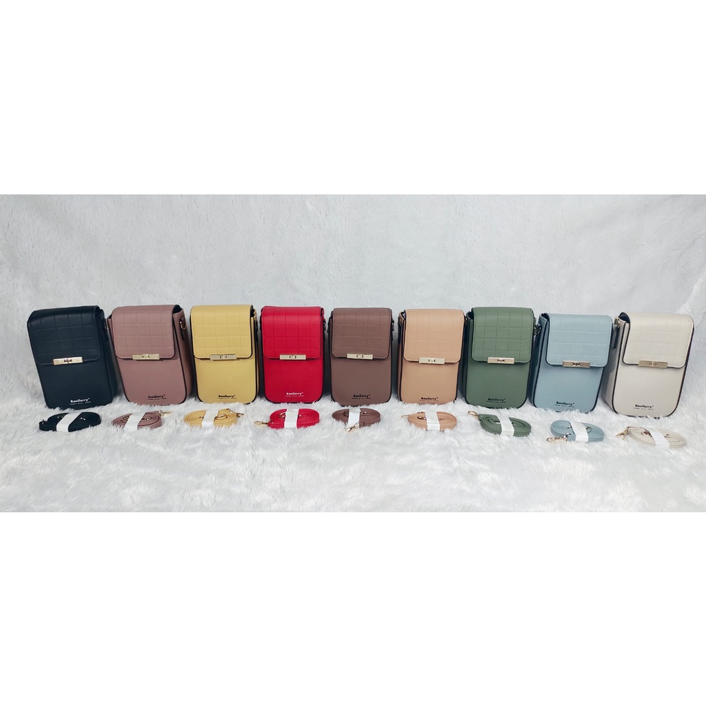 JK 881 U4220 1KG MUAT 3PCS TAS SELEMPANG MINI SLINGPHONE HP KEKINIAN FASHION IMPORT  Y9612 C8571