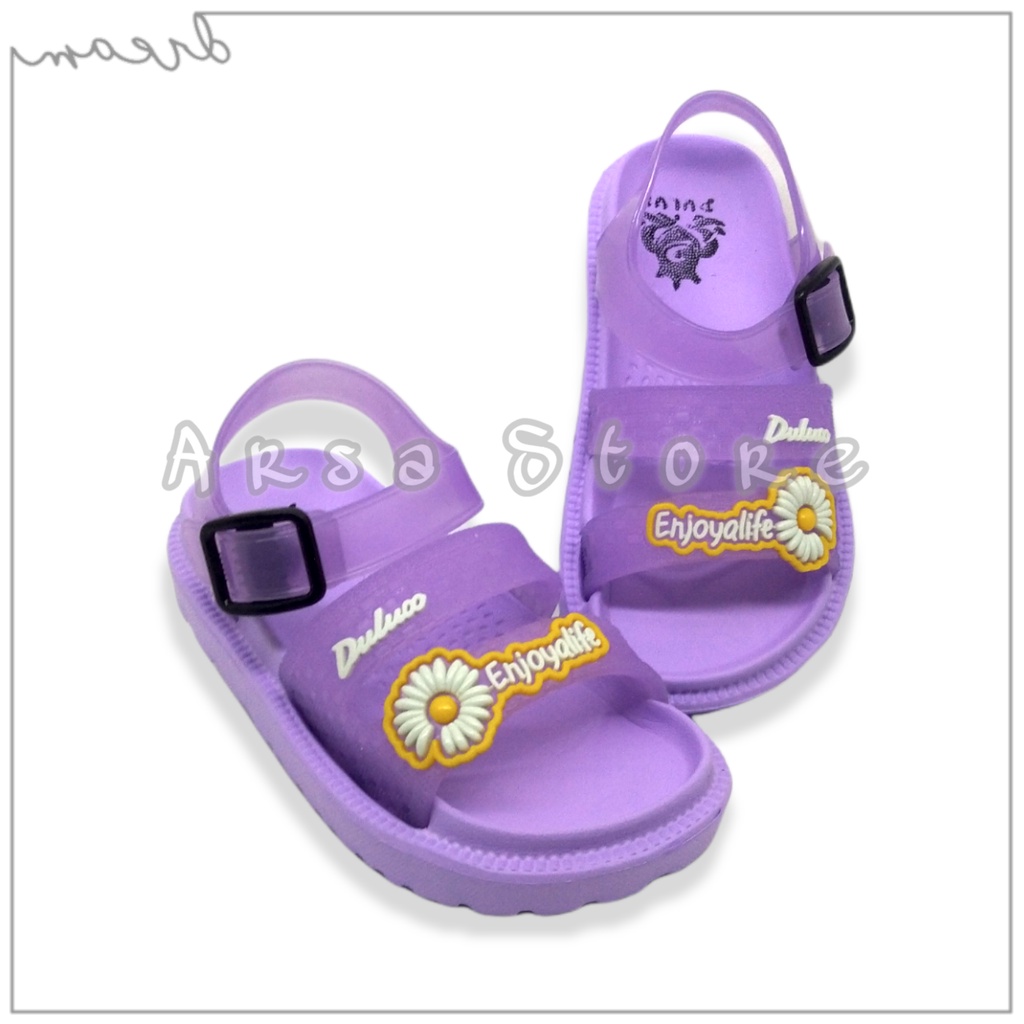 Promo Sandal Anak Baby Perempuan Terbaru / Sendal BATITA Anak Cewek Tali Belakang Umur 1 - 3 Tahun