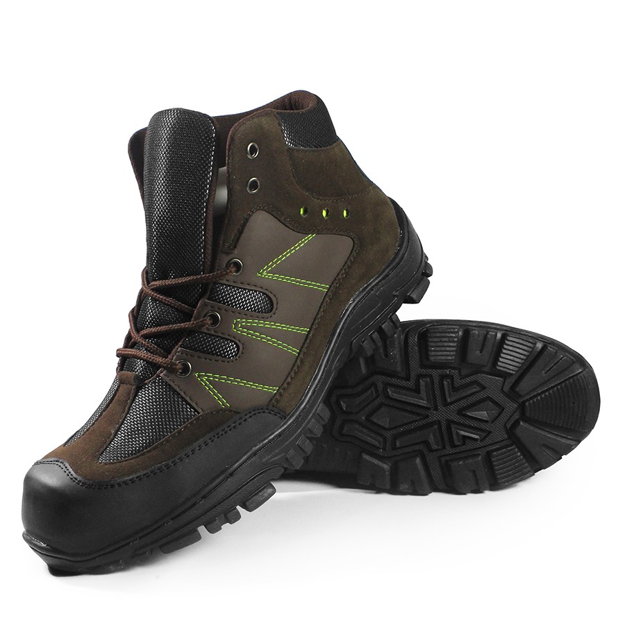 sepatu crocodile boots pra safety crocodile maung ujung besi safety tracking