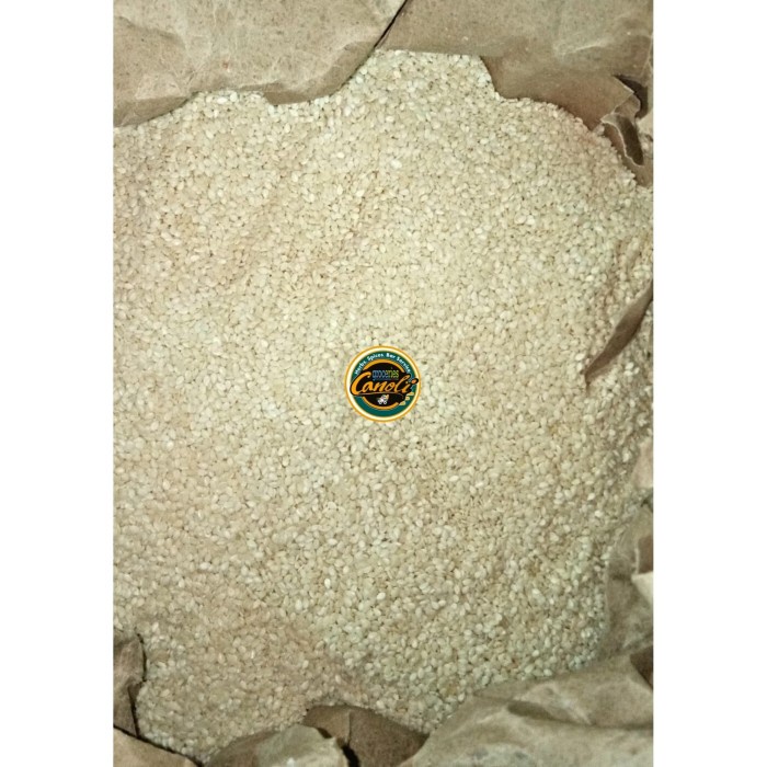 

Q124521 Wijen Putih Biji / White Sesame Seeds 250gr - Putih Dw501Sqs