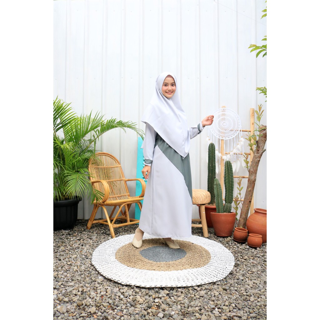 Setelan Gamis Syari Naya Syari Dan Khimar / Setelan Gamis Khimar / Gamis Syari / Khimar Syari