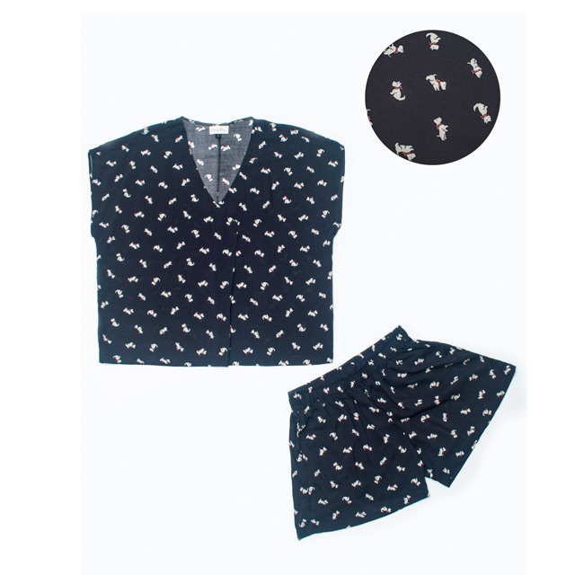 Cub And Mice - Rayon TERRIER - Piyama Wanita Baju Tidur