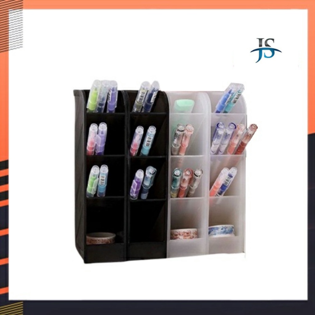 

JS Holder pen rak pulpen pensil/lipstik 4 tingkat multifungsi