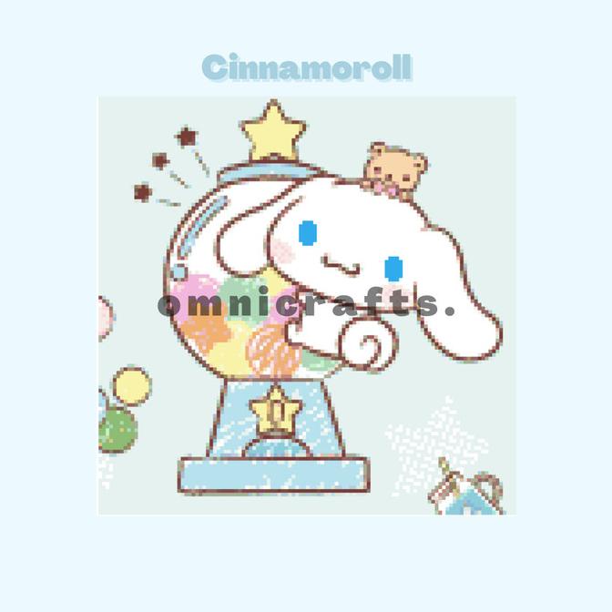 [LIMITED, NO RESTOCK omnicrafts] #sanrio DIAMOND PAINTING SQUARE BEADS