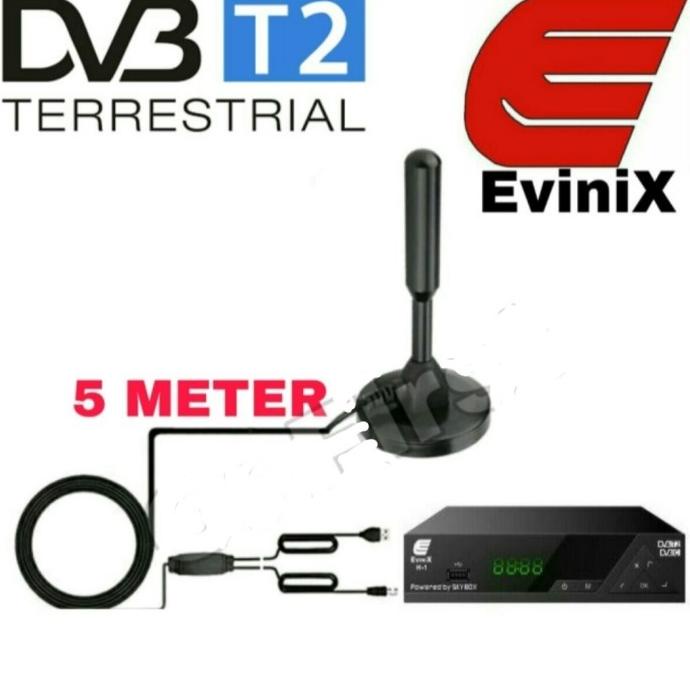 Evinix Antena Digital DVB T2 Indoor Skybox