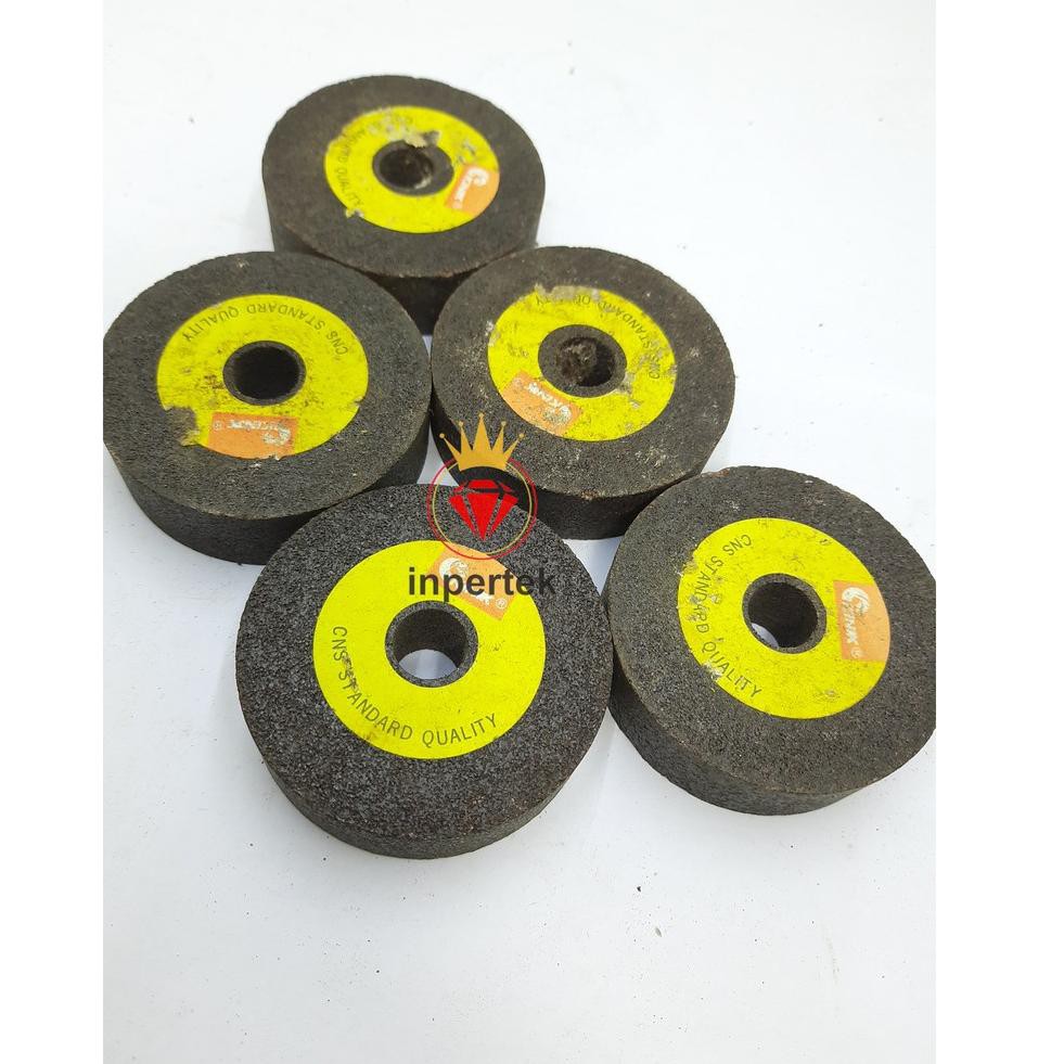 [ART. ] Batu Gerinda 65x20x12.8 KINIK Gerinda 2.5" Batu Gerinda Duduk 2.5in Batu Asah Batu penghalus