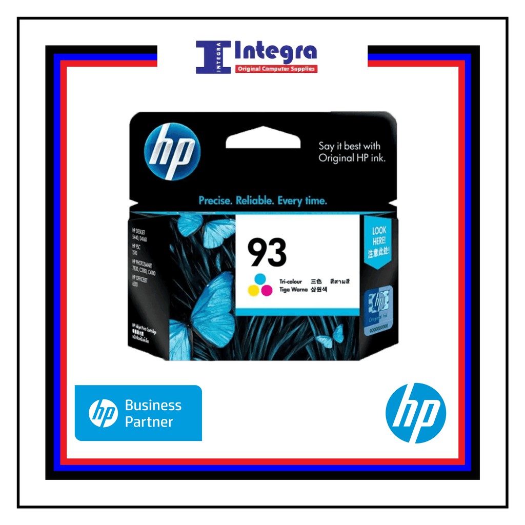 HP 93 Tricolor AP Inkjet Original Cartridge ( C9361WA )