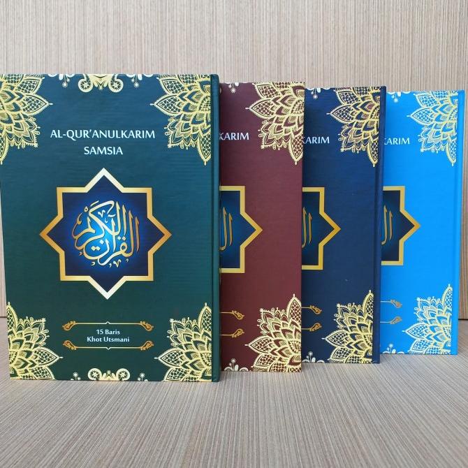 

Alquran Samsia Non Terjemah Uk Besar A4, Al-Quran Utsmani 15 Bari HVS
